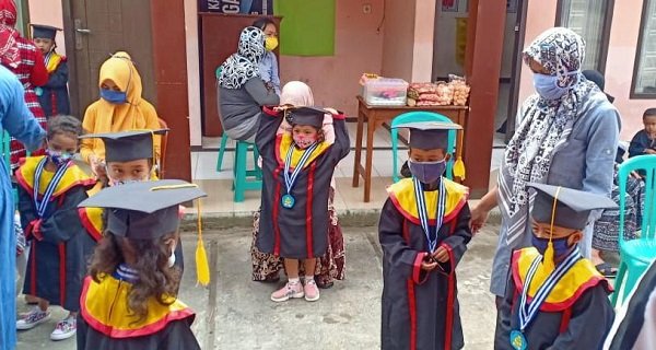 PAUD di Lembang Ini Rayakan Kelulusan dalam Suasana AKB