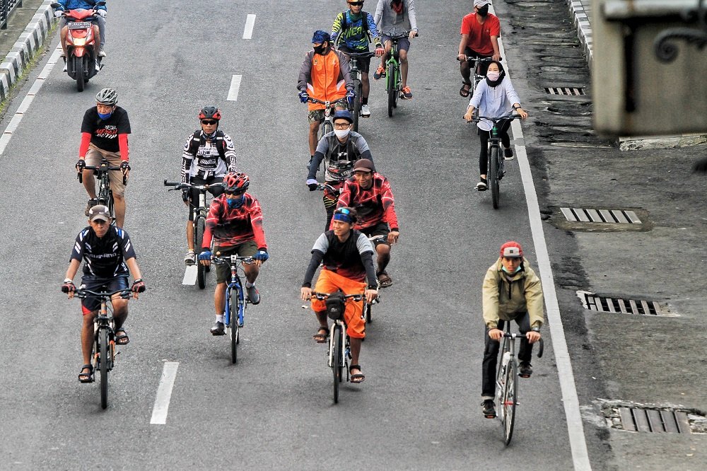 Sedang Tren Gowes, Hindari juga Bahaya Bersepeda Saat Pandemi