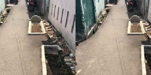 Ada Makam di Gang Sempit, Fix Cuma di Indonesia!