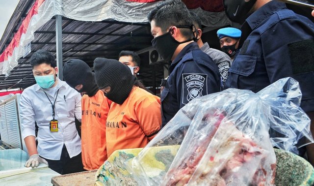 Pasutri di Padalarang Jual Daging Celeng