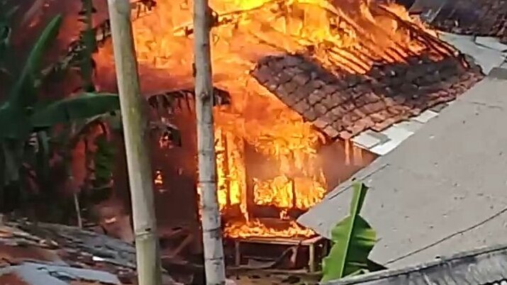 VIDEO Pesantren di Bogor Terbakar Hebat