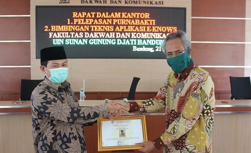 Kuliah Saat Pandemi, FDK UIN SGD Bandung Gunakan Media Pembelajaran e-Knows