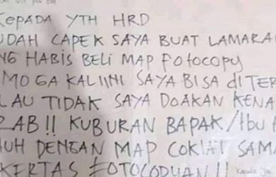 Capek Cari Pekerjaan, Pelamar Ini Malah Ancam HRD Kena Azab