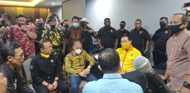 Tommy Soeharto Bubarkan Munaslub Partai Berkarya, Spanduk Disobek