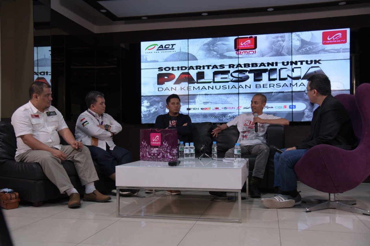 Rabbani dan ACT Bantu Palestina Hadapi Krisis Kemanusiaan