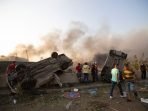 Kekuatan Ledakan di Beirut Setara Dengan Gempa Bumi 3,5 SR