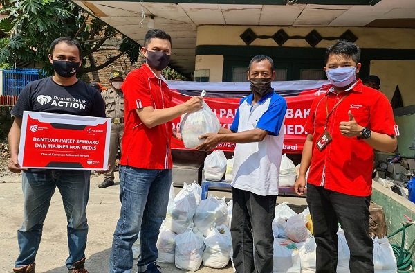 HUT RI ke-75, Telkomsel Jabotabek Jabar Nyalakan Semangat Berbagi