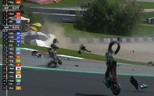 Dovizioso Menangi MotoGP Austria, 2 Motor Terbang di Depan Muka Rossi
