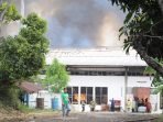 Pabrik Kapas di Bandung Terbakar