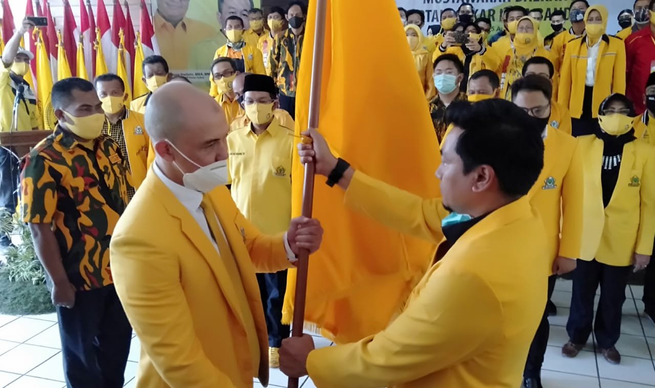 Edwin Senjaya Pimpin Partai Golkar Kota Bandung Lima Tahun Kedepan