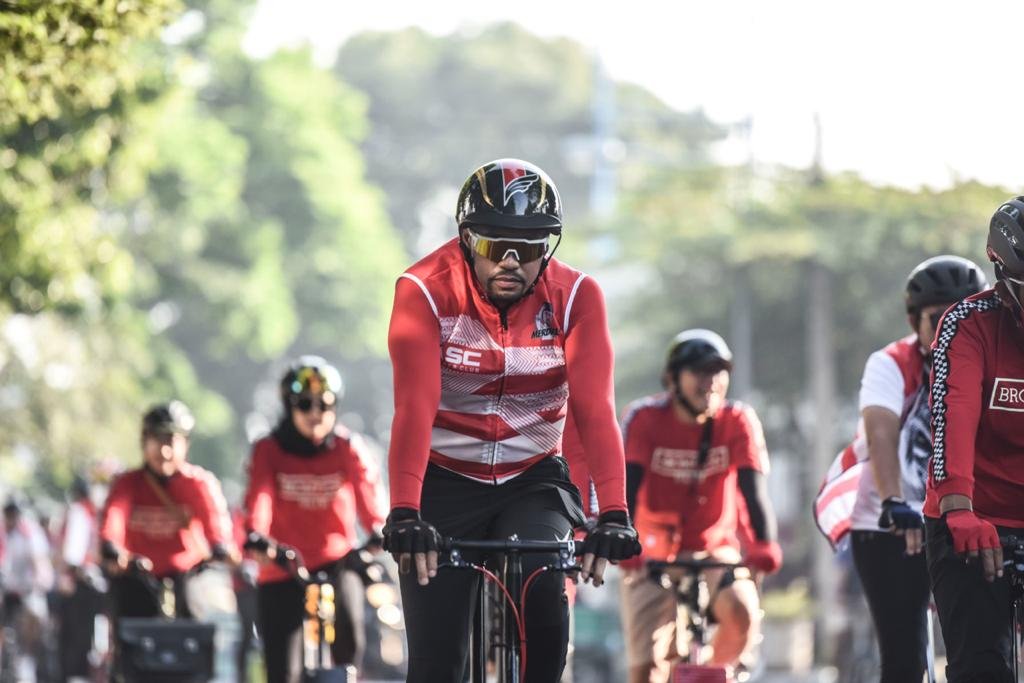 Komunitas ASC Kampanyekan Bersepeda dengan Protokol Kesehatan Ketat