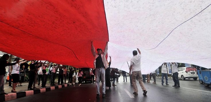 Upacara HUT RI ke-75 di Bandung Barat Hanya 20 Orang