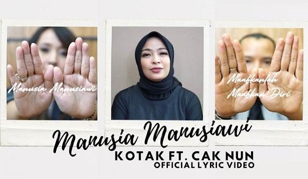 Cerita ‘Kotak’ dan Cak Nun Kolaborasi di Lagu ‘Manusia Manusiawi’