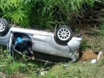 Mesin Mati Mendadak, Mobil Berisi Satu Keluarga Terjun ke Jurang di Bogor
