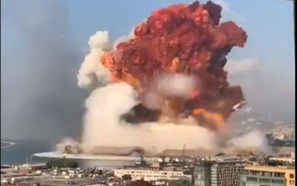Kekuatan Ledakan di Beirut Setara dengan Gempa Bumi 3,5 SR
