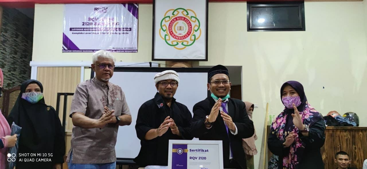 Kerja Sama RQV Indonesia dan WSDK Wujudkan 8 Juta Hafidz Quran