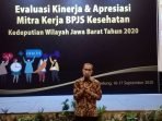 Mitra Kerja BPJS Kesehatan Kedeputian Wilayah Jabar Diganjar Apresiasi dan Penghargaan