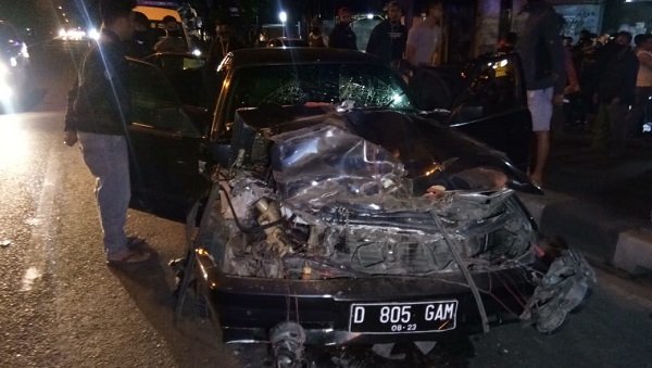 Celaka di Jalan Soekarno Hatta, Isi Mobil Ini Narkoba dan Airsoft Gun