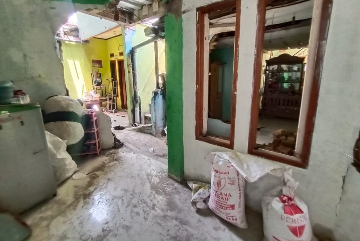 Boom! Warga Padalarang Berlumuran Api, 5 Rumah Hancur Gegara Gas Melon Meledak