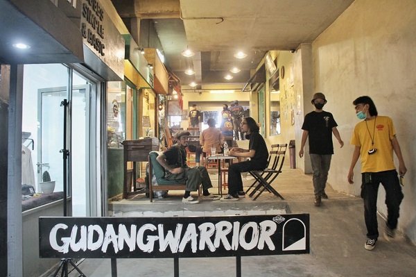 The Hallway Space, Ruang Kreatif Tersembunyi di Pasar Kosambi