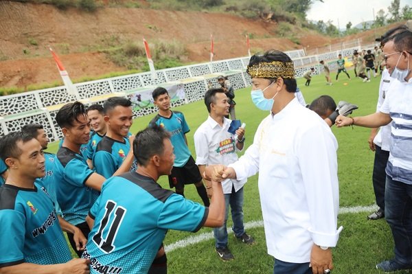 Nagreg Kini Punya Stadion Mini Soccer Senilai Rp1 Miliar