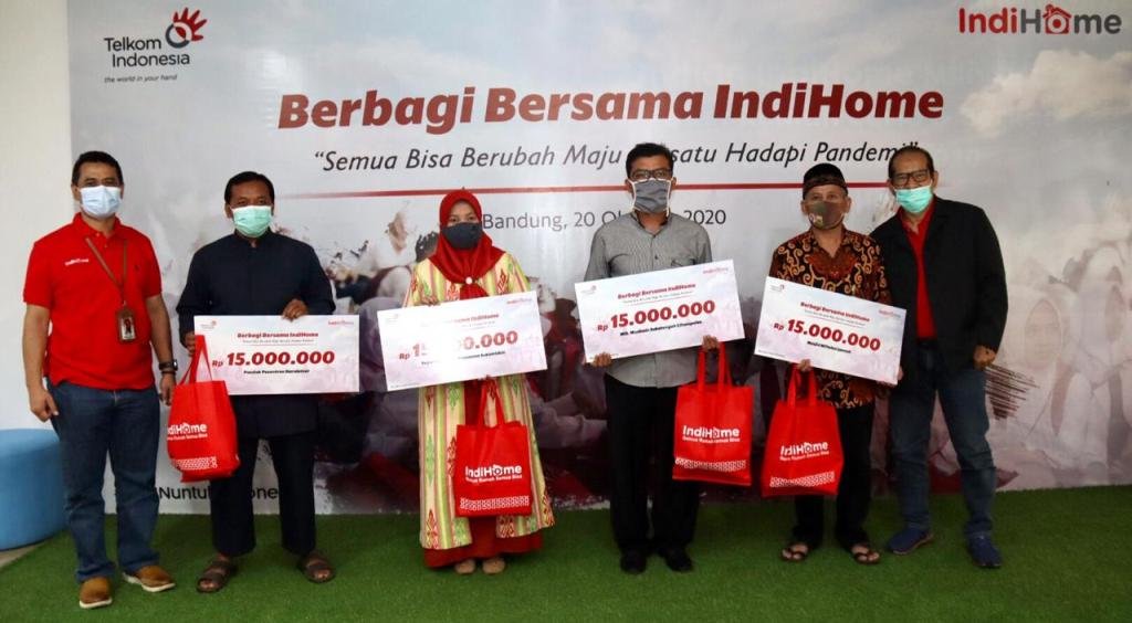IndiHome Peduli Masyarakat Terdampak Pandemi melalui Event “Berbagi Bersama IndiHome”