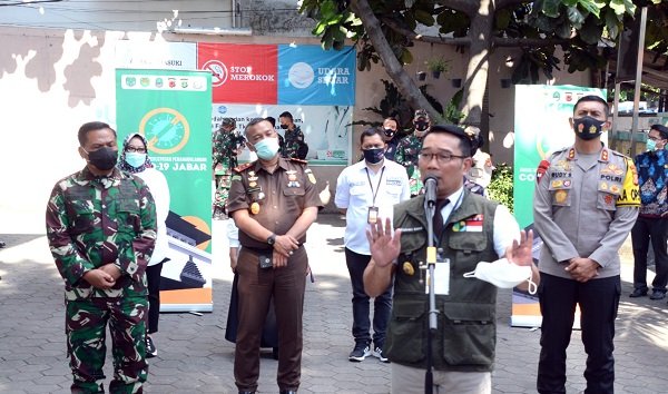 Kota Bandung dan KBB Lepas dari Zona Merah Covid-19