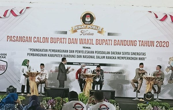 Debat Kedua Paslon Bupati Bandung, Cawabup Disorot