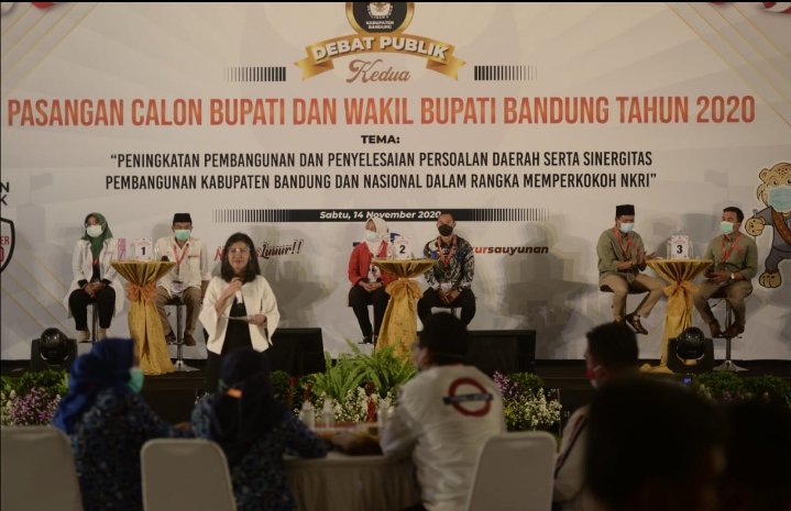 Debat Publik Kedua, Cawabup Bandung Cuman Pelengkap Penderita