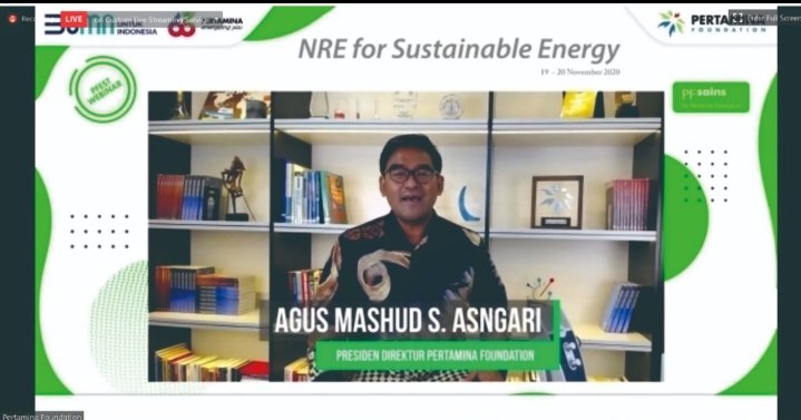 Pertamina Foundation Gelar PFestWebinar Bertemakan PFsains Untuk Kemajuan EBT di Indonesia