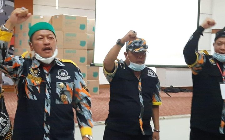 Bangun Jaringan, GMBI Gandeng Mahasiswa dan Ormas, Agendakan Bagi Masker untuk Warga