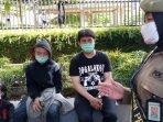 25 Mojang Satpol PP Sisir Keramaian di Bandung