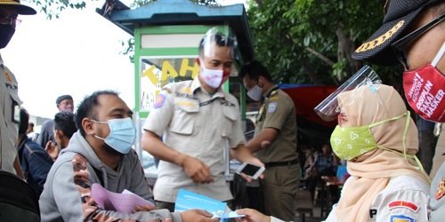 Prokes di Terminal Bus Kota Bandung Diperketat, Hari Ini 55 Warga Terkena Sanksi