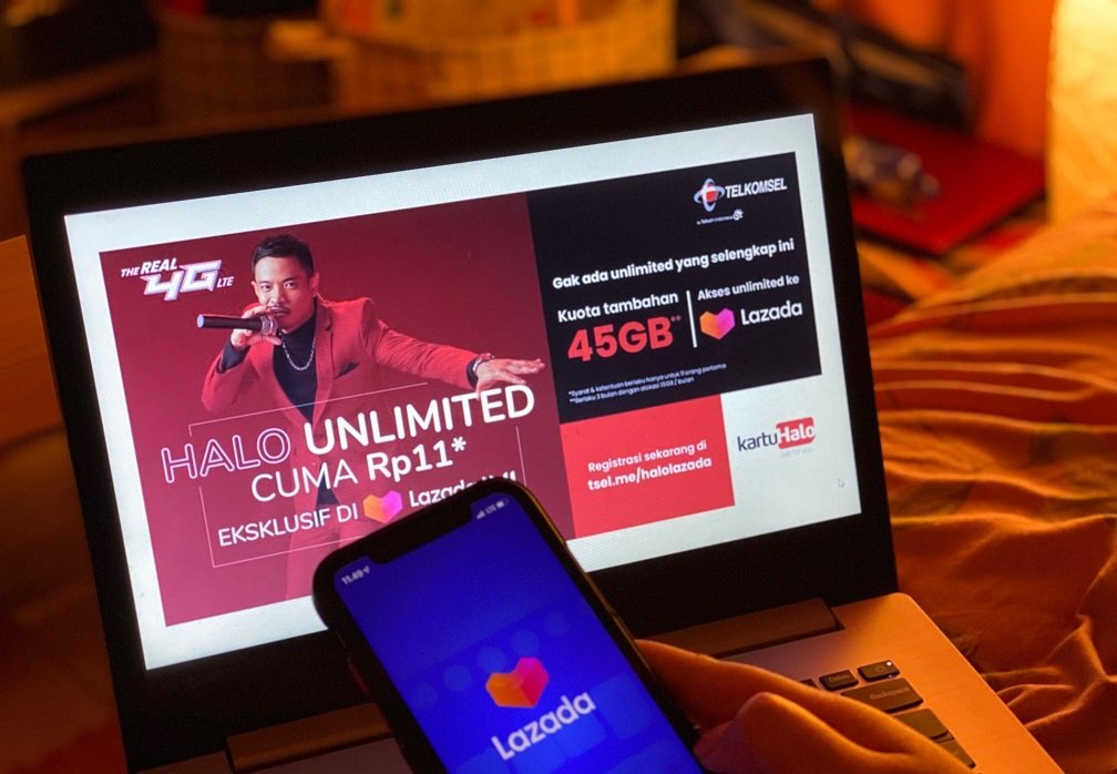 Kolaborasi Telkomsel-Lazada, Hadirkan Promo Bebas Akses, Bonus Kuota, Diskon Jutaan Rupiah Hingga Voucher