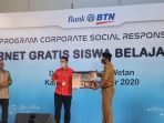 Telkom Dukung BTN Beri Bantuan Internet Gratis kepada Pelajar di 30 Desa