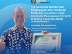 Pertamina Foundation Raih Penghargaan Sebagai Yayasan yang Tanggap Darurat Covid-19