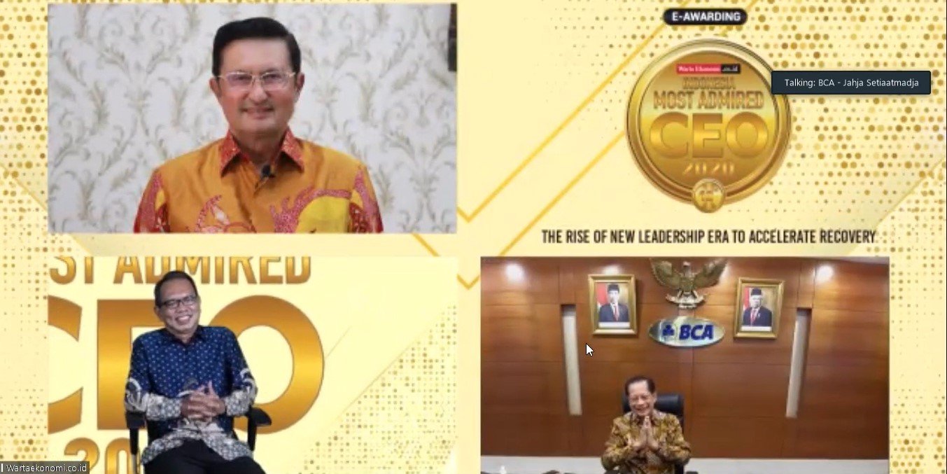 BCA Raih Penghargaan Indonesia Most Admired CEO 2020