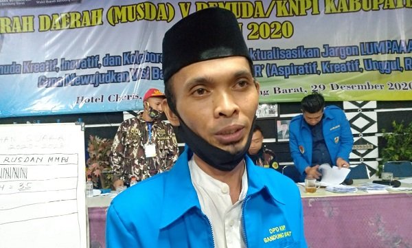 Iip Saripudin Duduki Jabatan Kursi Ketua DPD KNPI KBB