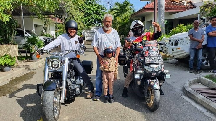 Riding 5.000 Km, Lilik dan Balda Tuntaskan Misi Ride to East Bersama All New NMAX 155 Connected