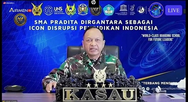 Kasau: SMA Pradita Dirgantara Siap Cetak Generasi Penerus Bangsa yang Unggul