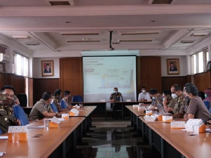 Satpol PP Jabar Kompak Lapor Pajak