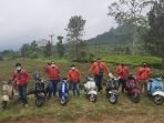 BJB Vespa Community Salurkan Bantuan untuk Korban Banjir Subang