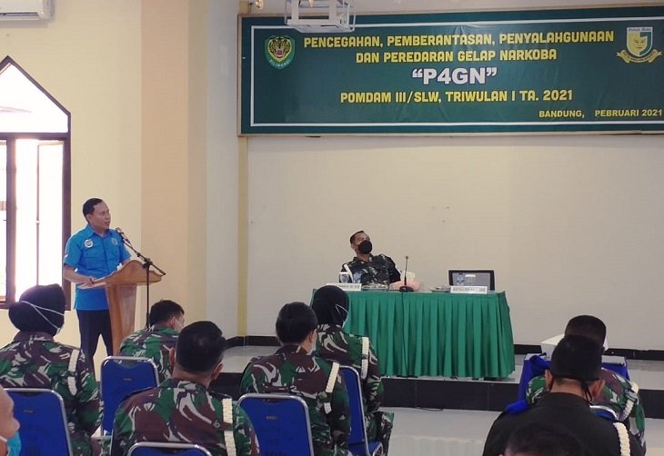 Pomdam III Siliwangi Gencar Laksanakan P4GN
