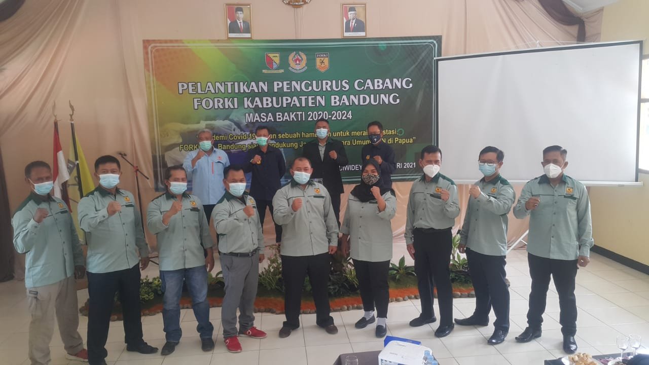 Bertekad Kembalikan Prestasi, Forki Kabupaten Bandung Serius Lakukan Pembinaan Atlet