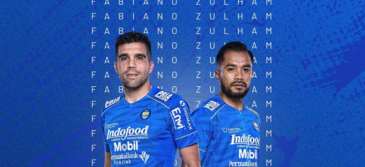 Persib Resmi Lepas Fabiano Beltrame dan Zulham Zamrun