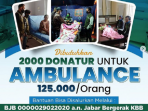 Yuk, Ikut Sedekah Ambulans untuk Jabar Bergerak Bandung Barat!