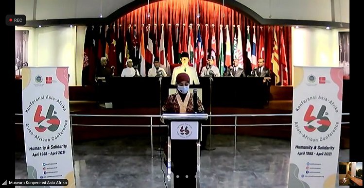 Peringatan Konferensi Asia Afrika Ajak Masyarakat Dunia Bergandengan Tangan
