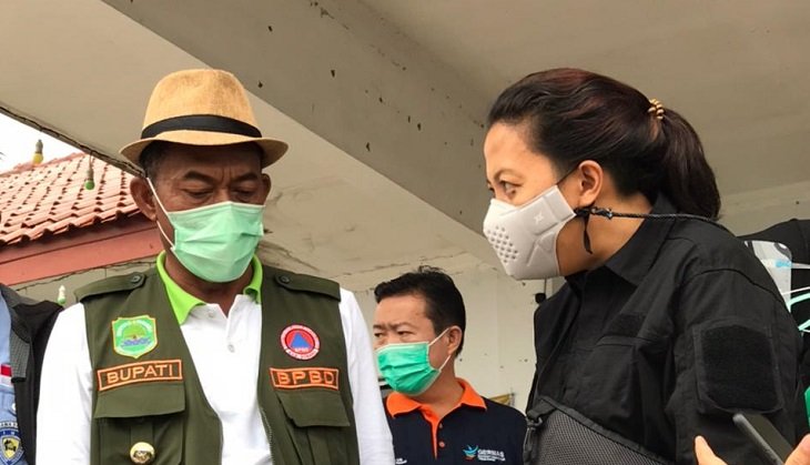 IKA Unpar Bersama IMI Jabar Bantu Korban Banjir di Pamanukan Subang
