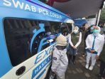 Tekan Penyebaran Covid DNR Corporation Sumbangkan Ratusan Alat Swab Test