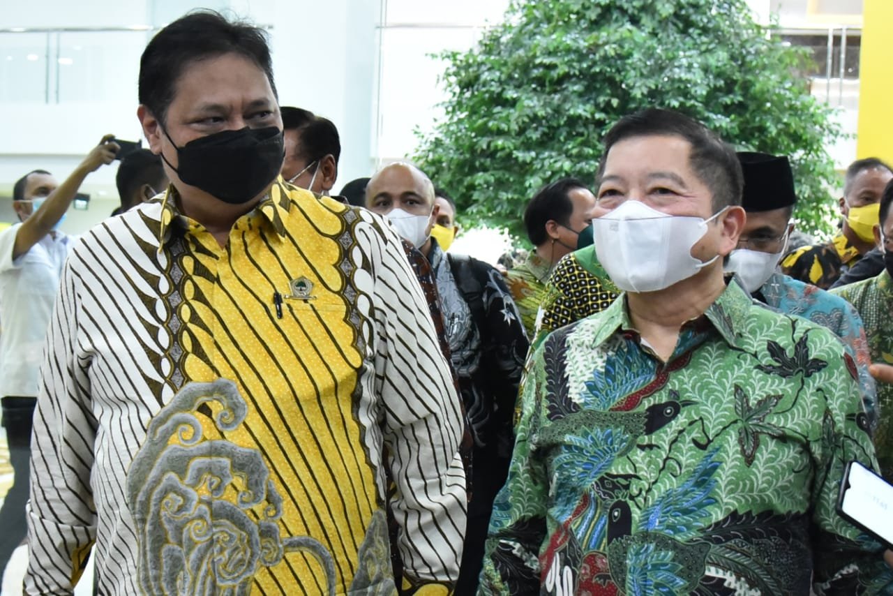 Suharso Monoarfa Temui Airlangga Hartarto di Kantor DPP Golkar, Ini yang Dibahas